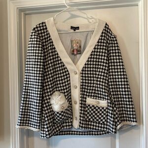 Sister Jane Cher Tweed Cardigan